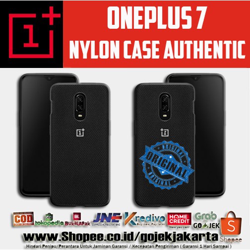 Sarung OnePlus 7 Nylon Case Original