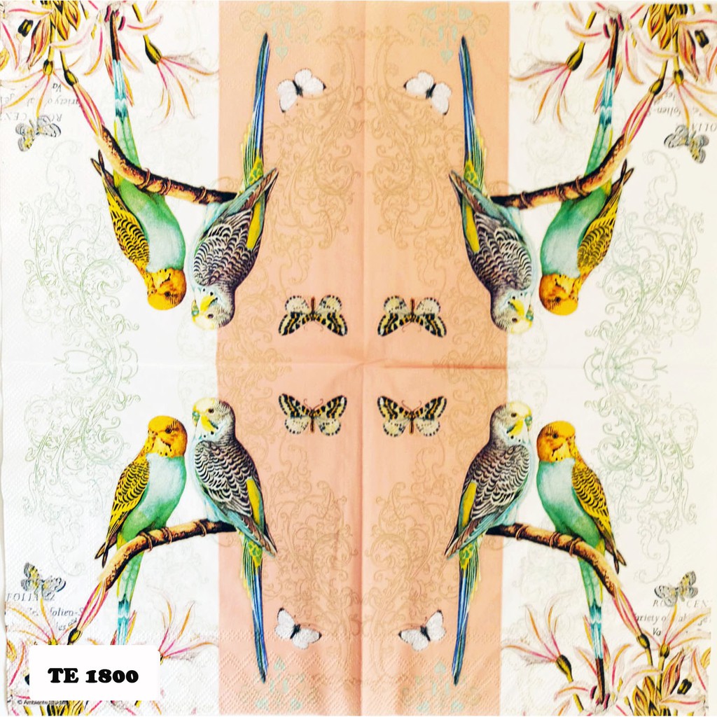 TISU DECOUPAGE EROPAH 33X33 CM TE 1800 TTS