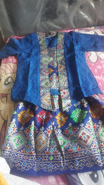 Kebaya Kutubaru Batik Anak