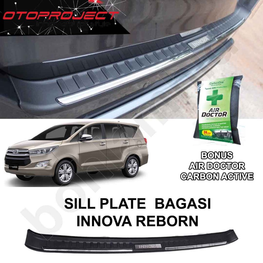 Jual Sill Plate Bagasi INNOVA REBORN Otoproject Rear Door Sill Plate