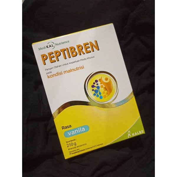 

PEPTIBREN/195gram/VANILA/COKLAT/MALNUTRISI/STROKE/ALZHEIMER/NUTRISI/SUSU/SYARAF