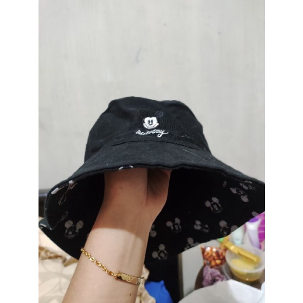 preloved buckey hat topi micke3y mouse d1sney