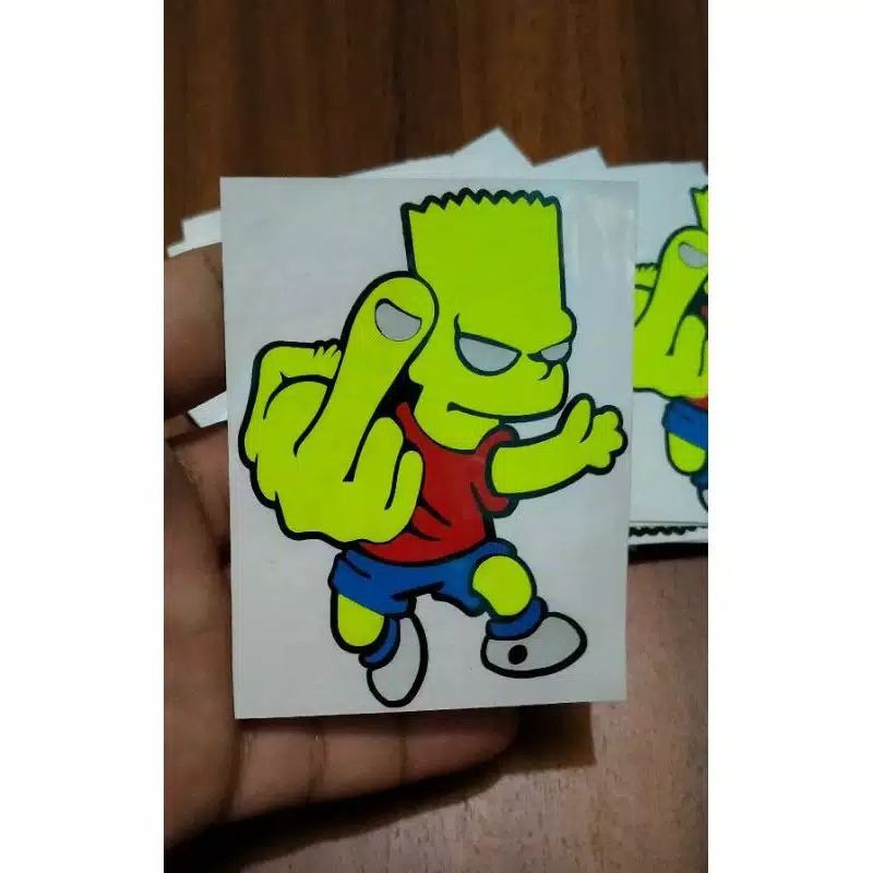 

STICKER SIMPSON CUTTING 5