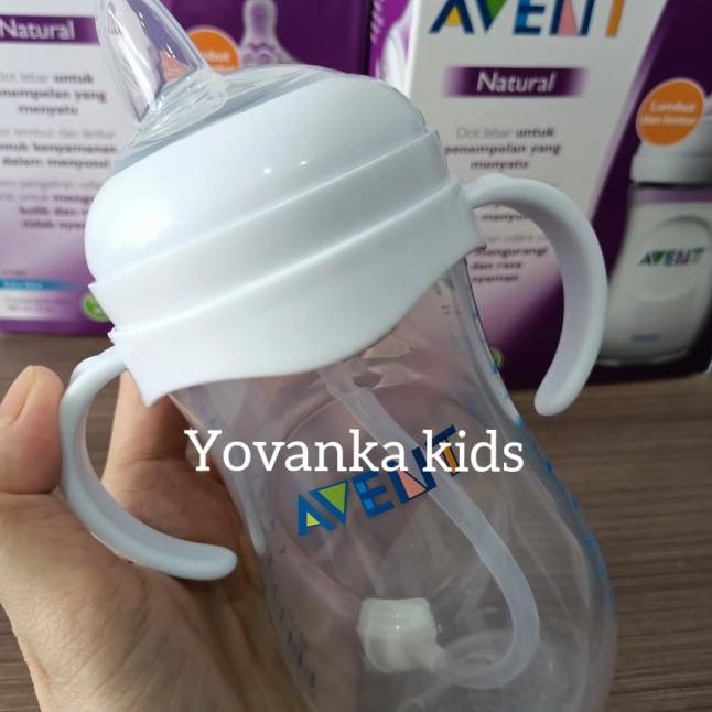 Dot Sippy Spout Silikon Avent Lembut Cup