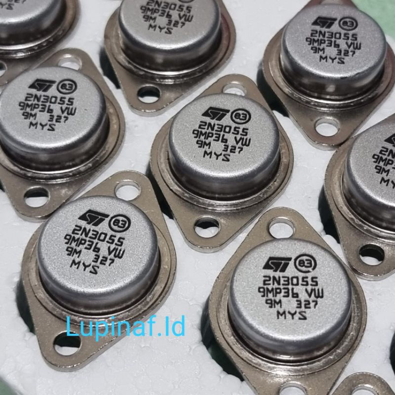 TRANSISTOR JENGKOL 2N3055 2N 3055 MJ2955 MJ 2955 MALAYSIA ORIGINAL