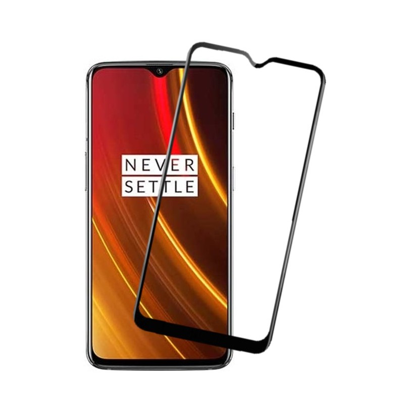 Tempered Glass 5D 9D OnePlus 6T | OnePlus 7 | OnePlus 6T McLaren Anti Gores Full Cover Full Glue (Bl