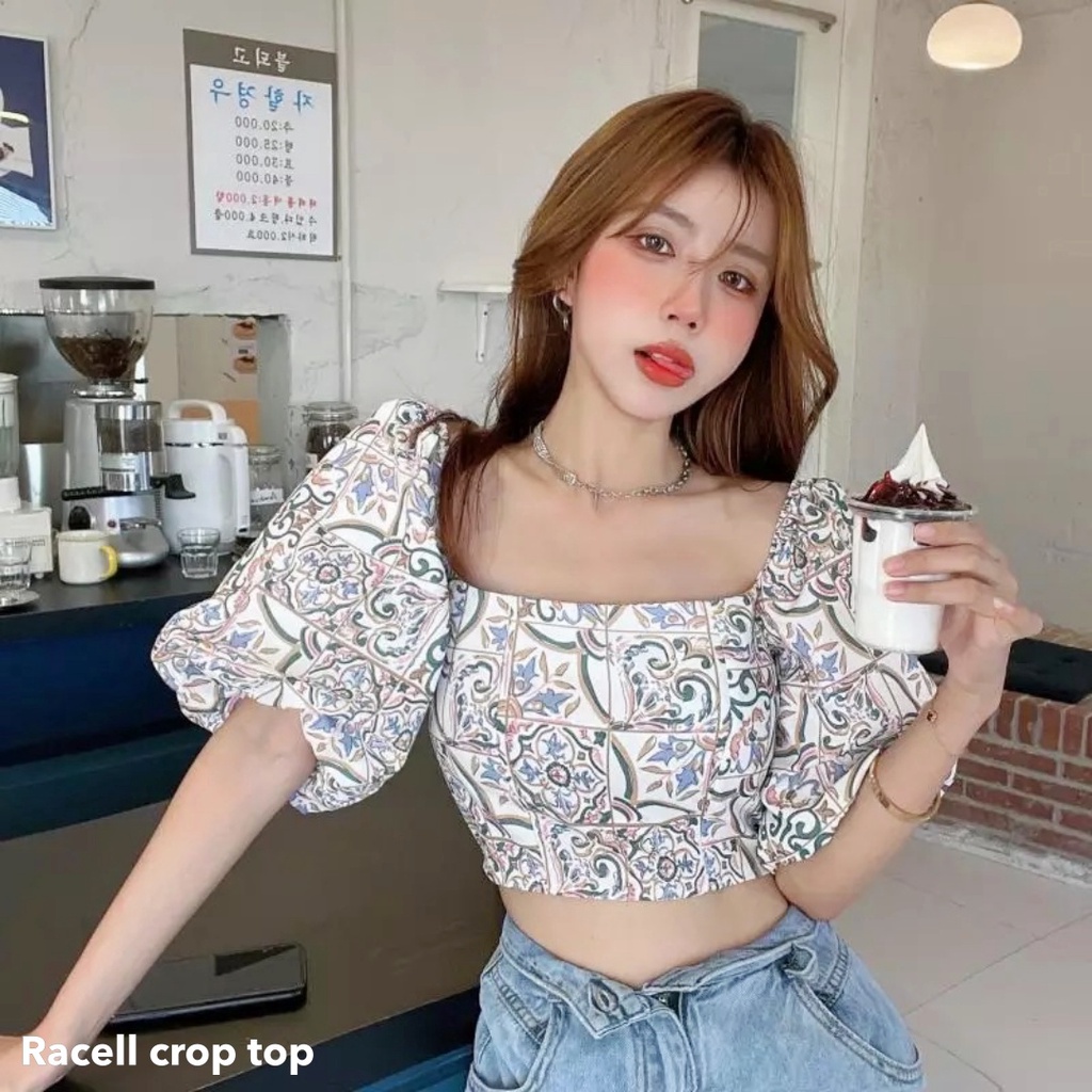 Racell crop top - Thejanclothes