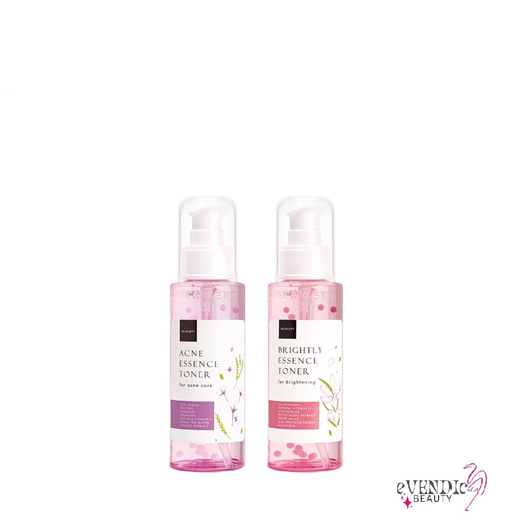 Scarlett Whitening Toner Acne / Toner Brightly BPOM