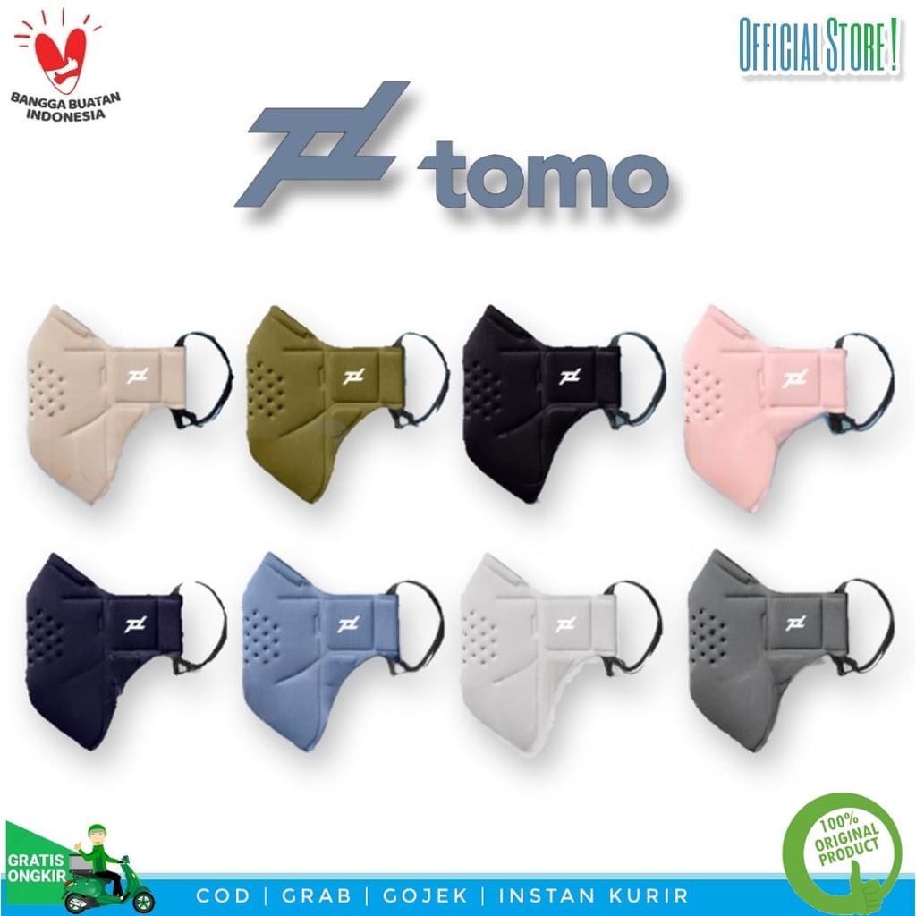 MASKER JOKOWI/ MASKER TOMO LIFEMASK WITH REUSABLE FILTER N95