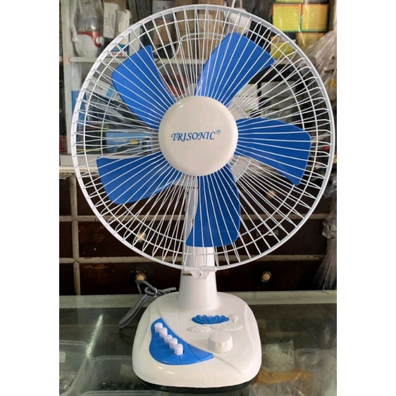 KIPAS ANGIN MEJA 12INCH TRISONIC / KIPAS ANGIN TRISONIC TERMURAH / KIOAS ANGIN DUDUK /KIPAS TRISONIC