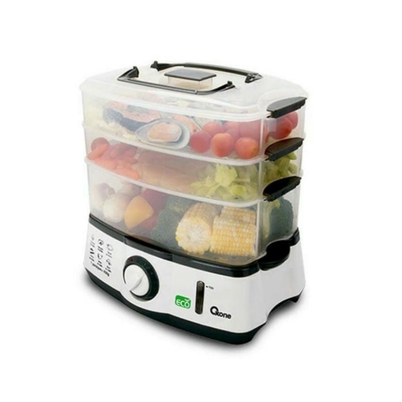 Oxone Food Steamer Oxone OX-261 Pengukus Elektrik Eco Food Steamer 600 Watt