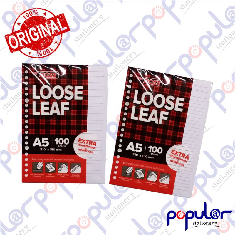 

Loose Leaf Big Boss A5 / 100