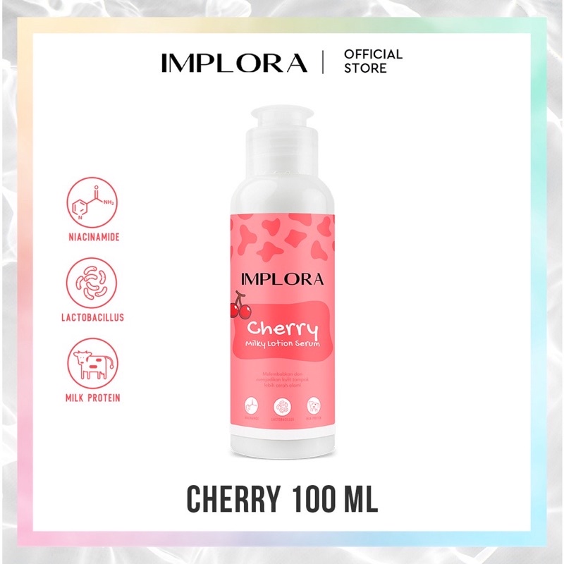 Implora Milky Body Lotion Serum 60ml/ 100ml