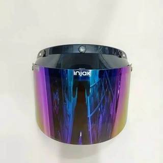 COD | Flat Visor Kaca Helm Retro Bogo Cargloss JPN Datar ...