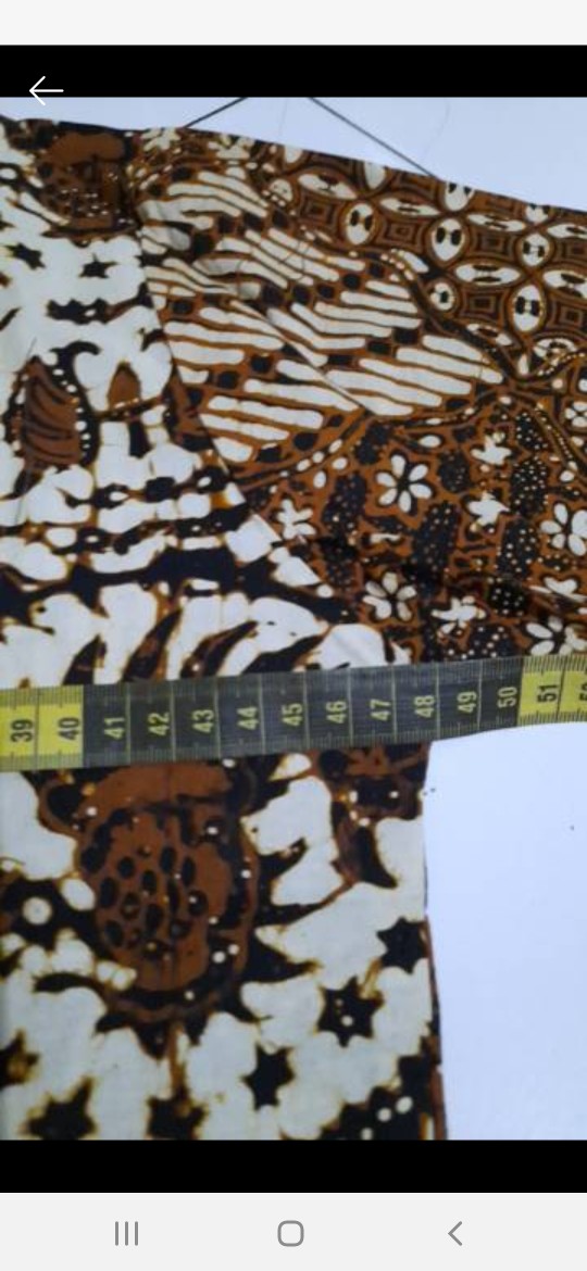Di Obral..!!atasan Batik Wanita Motif Terbaru Proses Cap Putri Mentari M L Xl Xxl