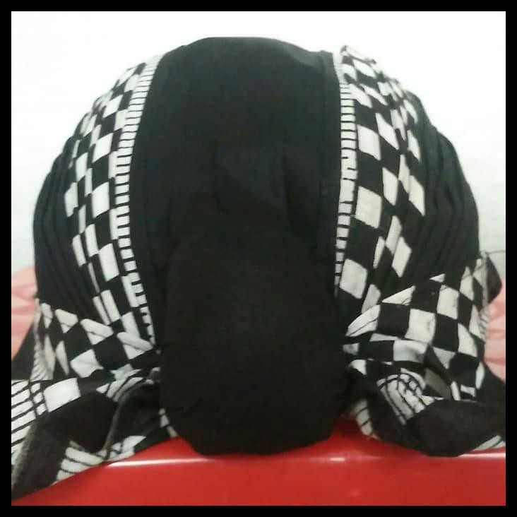 New Blangkon Jogja Lipat Hitam Putih/Blangkon Adat Jogja