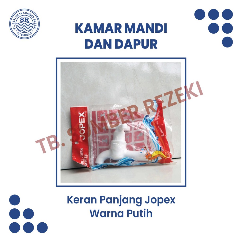 Keran Panjang Jopex Warna Putih