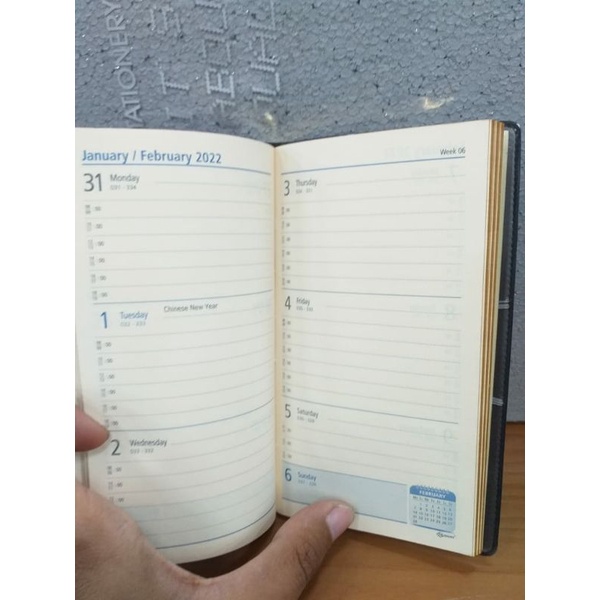 Buku Agenda 2022 Pocket diary A6