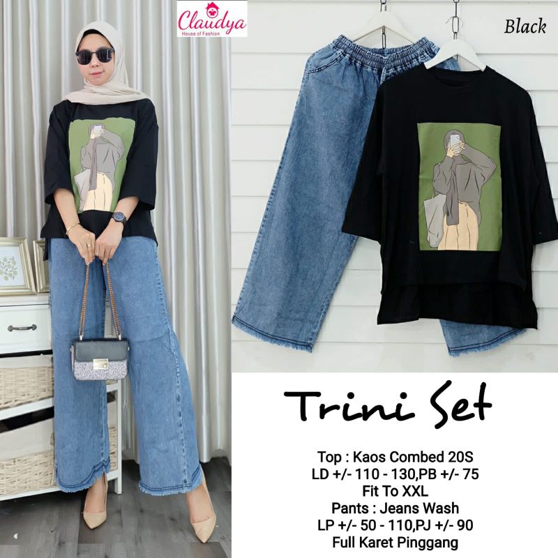 (NEW)SETELAN WANITA OOTD//TRINI //BEAUTIFUL//FRIEND/BILQIS#3 #4SET BY CLAUDYA