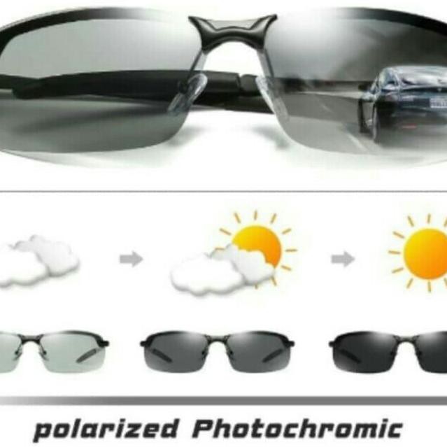 Kacamata Pria Police 3043 Lensa Photocromic Berubah Warna Termurah