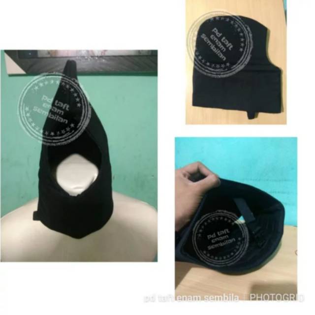 Sebo anti senjata tajam - Sebo pelindung kepala - Sebo lubang satu