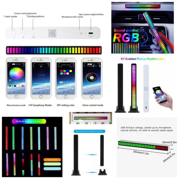 Audio Spectrum Indikator Bar LED RGB