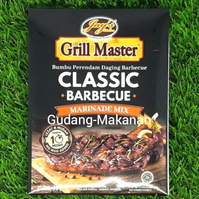 

Marinade Mix Jay's Grill Master - CLASSIC BARBEQUE