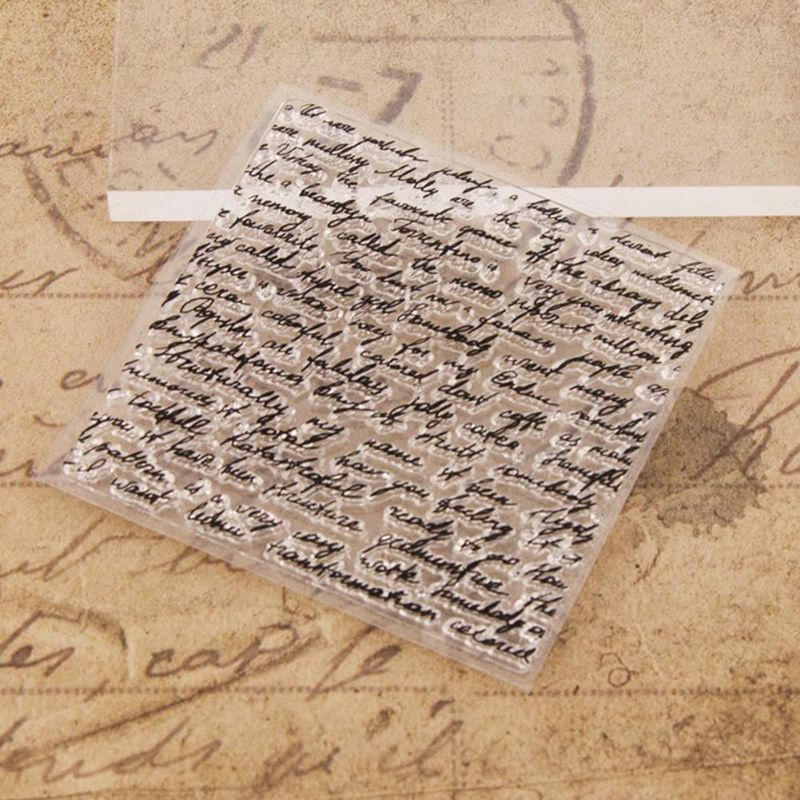 

Silicon Stamp surat letter stamp pad (I-000006)