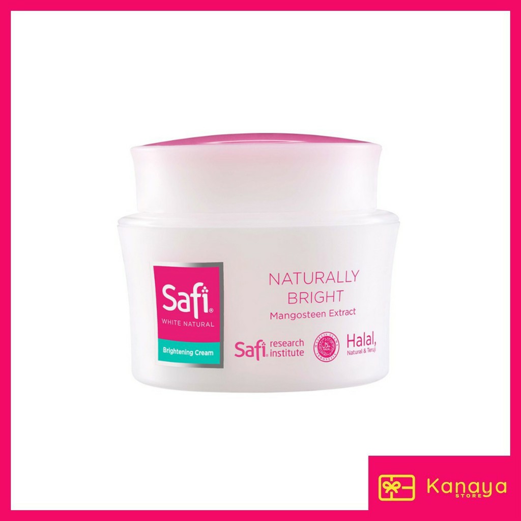 (BISA COD) Safi White Natural Brightening CREAM Mangosteen Extract 45 gr