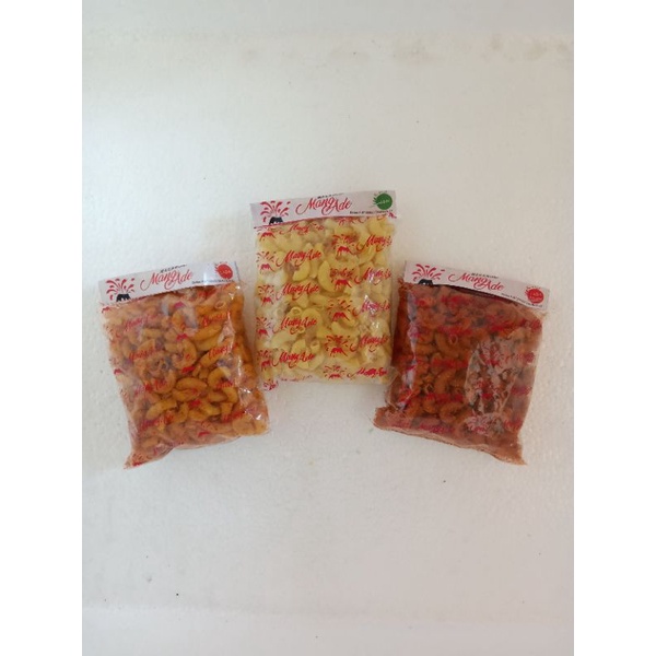 

Makaroni MangAde 100gr (Lada Pisan, Lada, Asin)