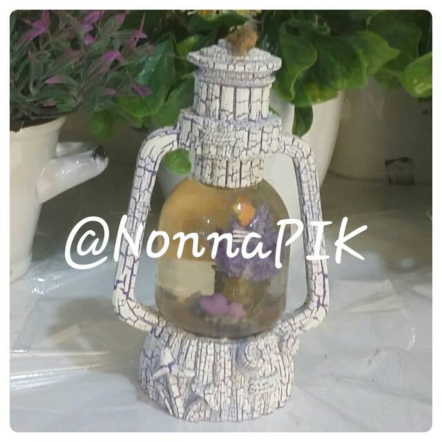 Bola Kristal Lampu Lantern model Pelita [ VINTAGE COLLECTION ]