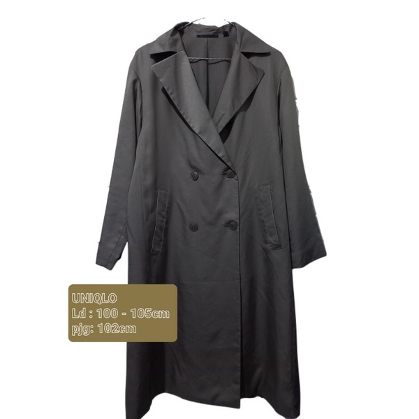Long Coat uNiQLo second