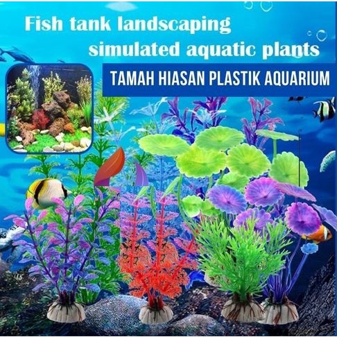 Tanaman Artificial Akuarium - Ornament Plants