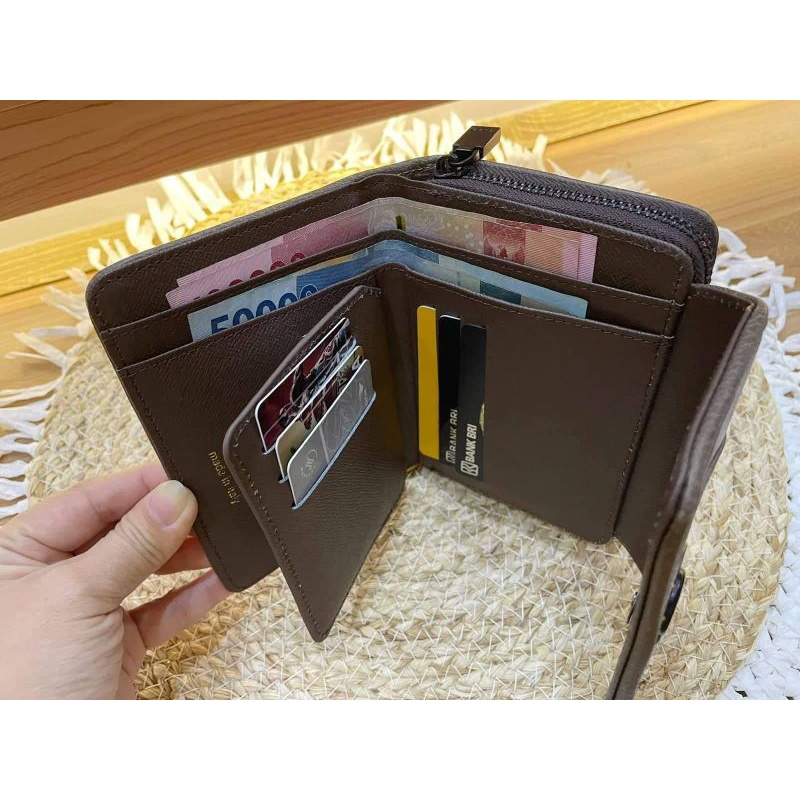 NEW ITEM dompet lipat + dompet kartu kode 620 free box