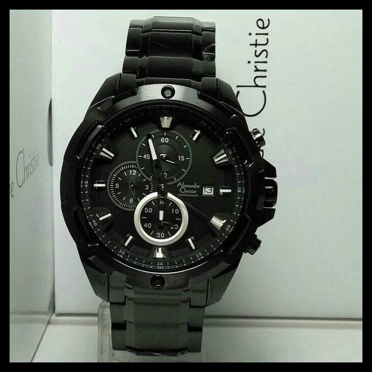 Jam Tangan Alexandre Christie 6305 Hitam