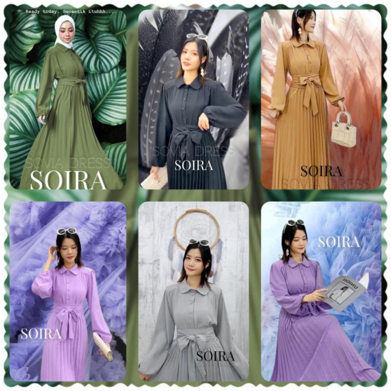 Gamis Soira Plisket