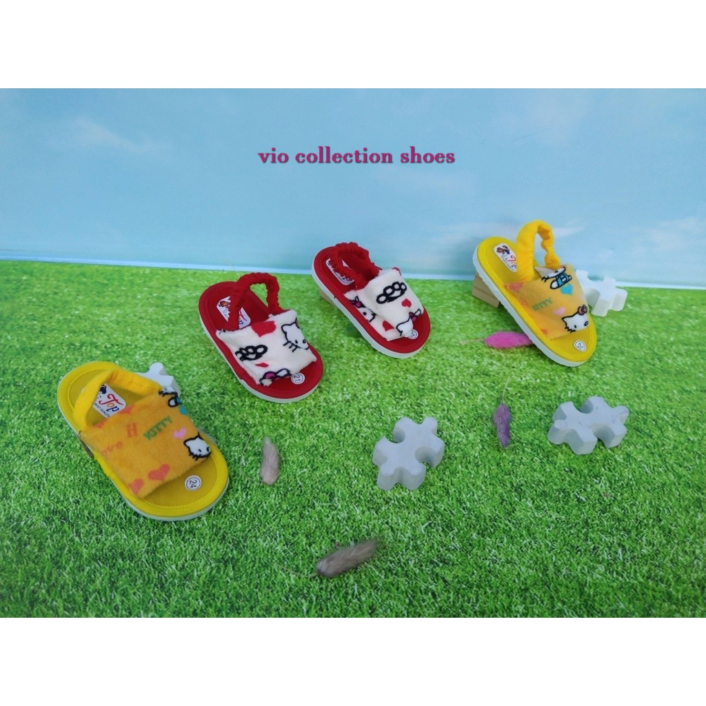 PROMO - KARAKTER HELLO KITTY - SEPATU SENDAL ANAK - SEPATU SENDAL BALITA - SANDAL SEPATU ANAK - V01