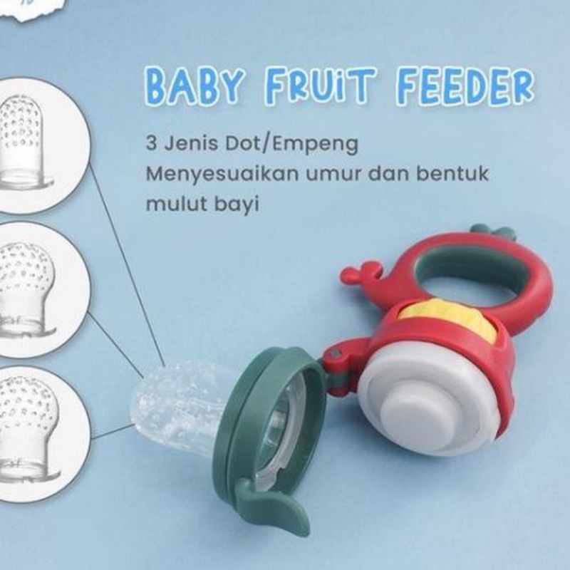 KURU Dot Empeng Buah Sayur Bayi Semua ukuran DOT DAPAT / Baby Fruit Teether Fruit Feeder Baby Mpasi Bayi // Baby Safe Dot Empeng Buah MPASI Bayi