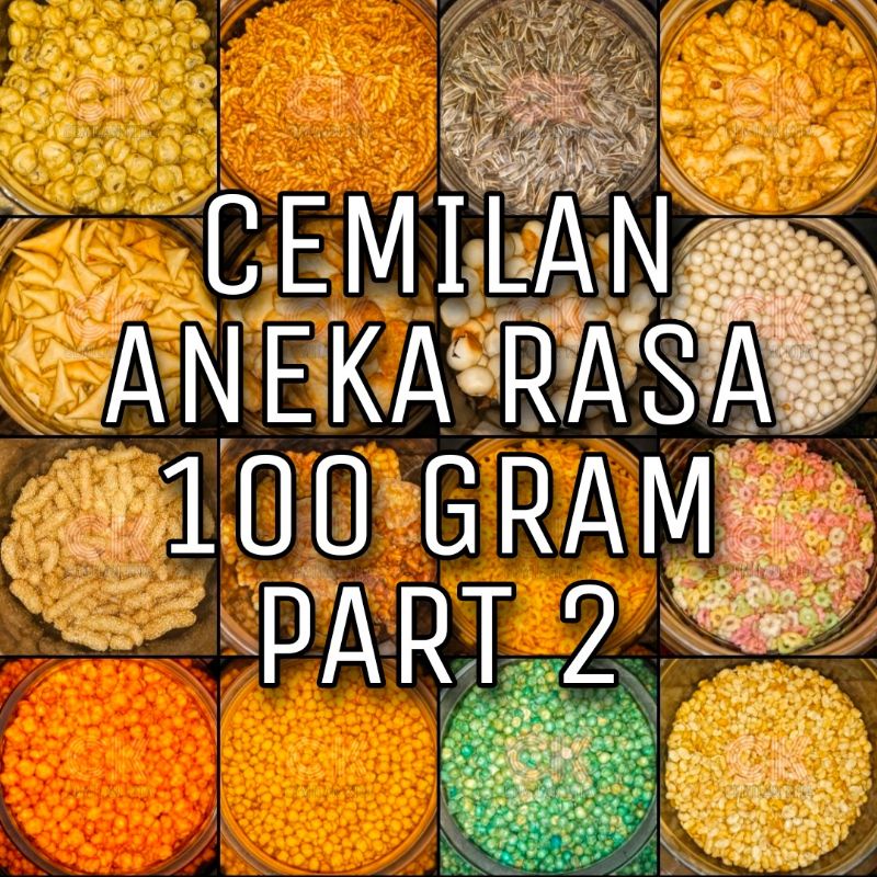 

Cemilan Aneka Rasa 100 Gram Part 2