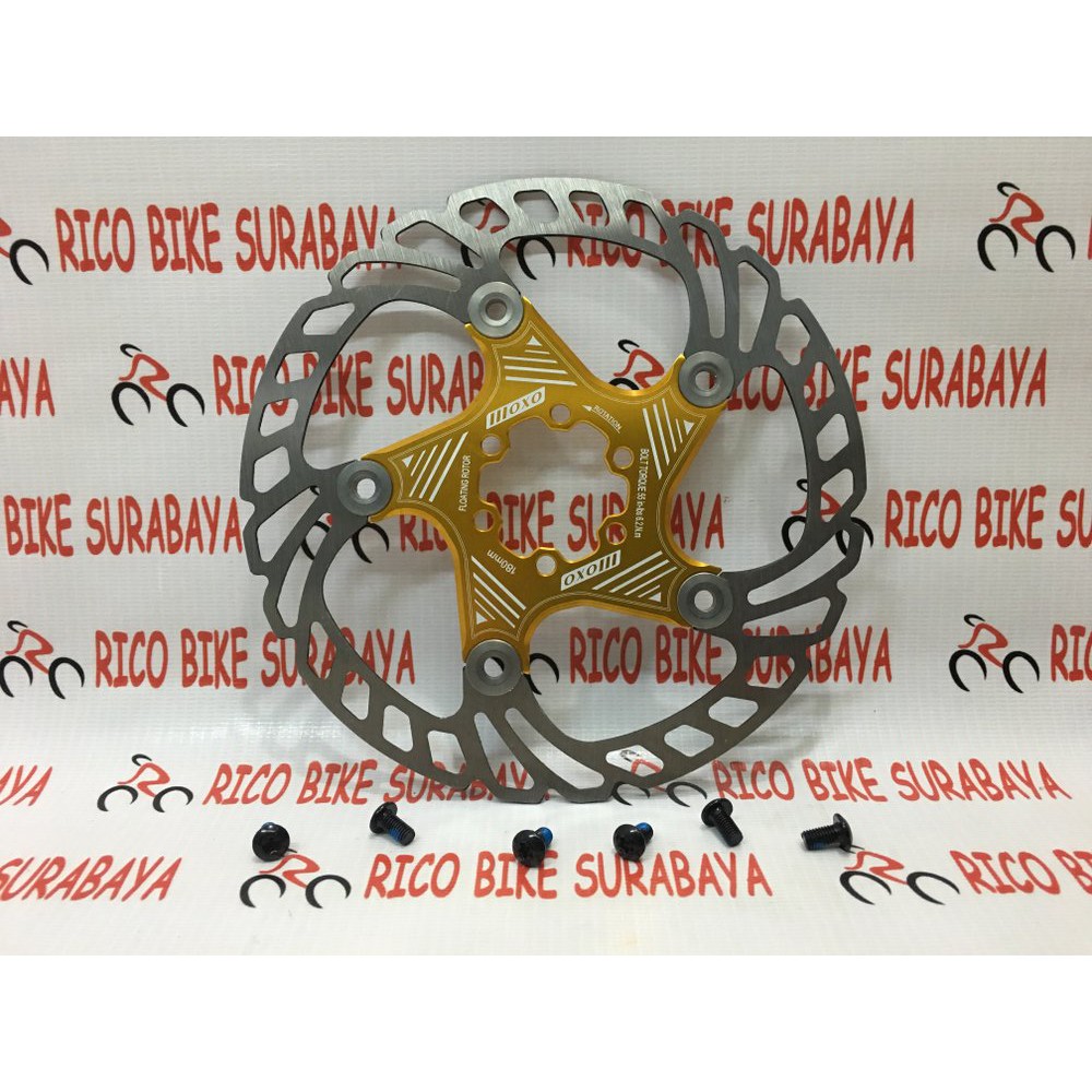 ROTOR FLOATING OXO ICE TECH SIX BOLD 180mm GOLD Limited