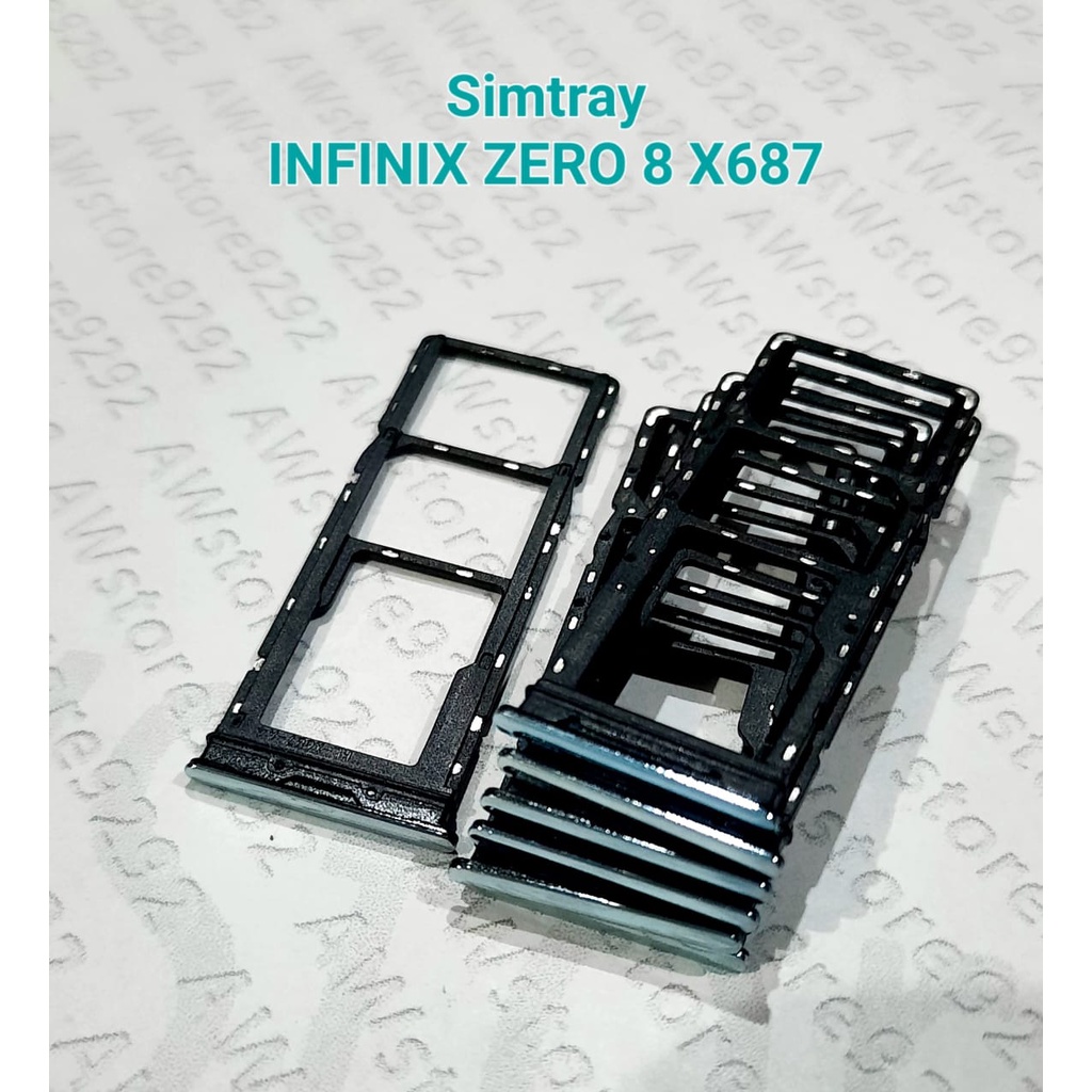 Slot Tempat Dudukan Kartu Simcard Sim Card Lock Simtray Sim Tray INFINIX ZERO 8 X687