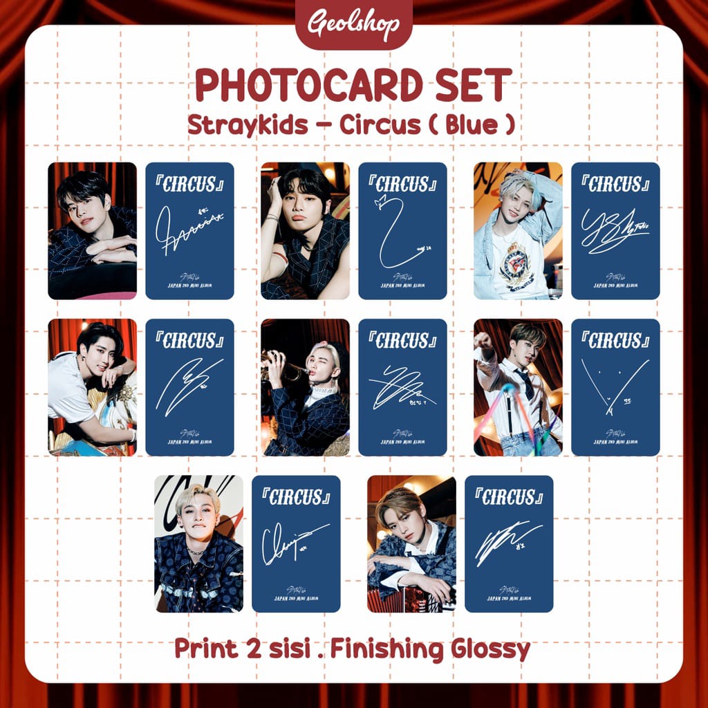 PC  STRAYKIDS CIRCUS ll your eyes ll Maniac  PREMIUM (1set)