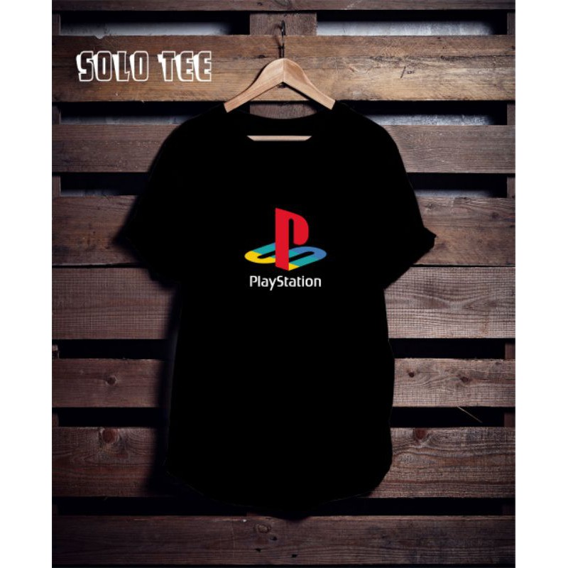 Kaos Baju cowok cewek keren gambar logo PS