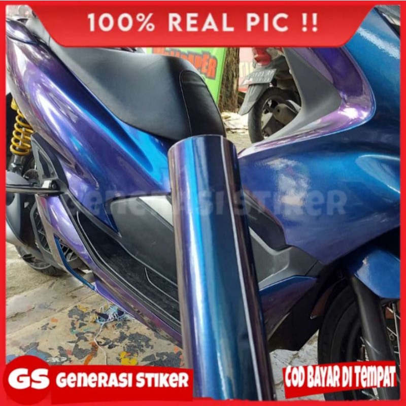 Skotlet Bunglon Stiker Motor Bunglon