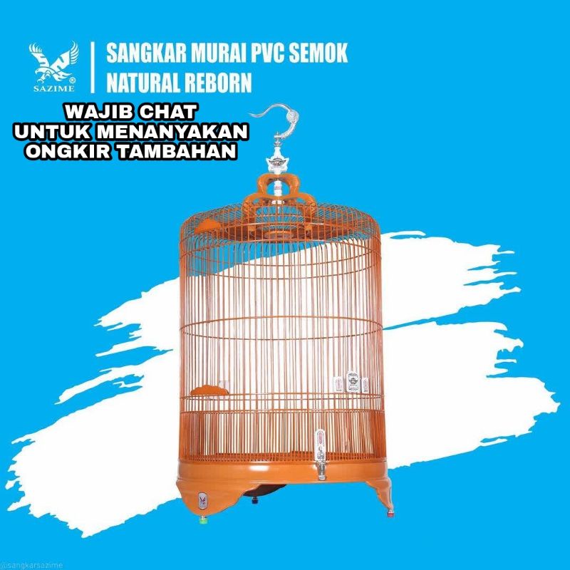 SANGKAR SAZIME MURAI NATURAL SIMBA REBORN | Limited Edition