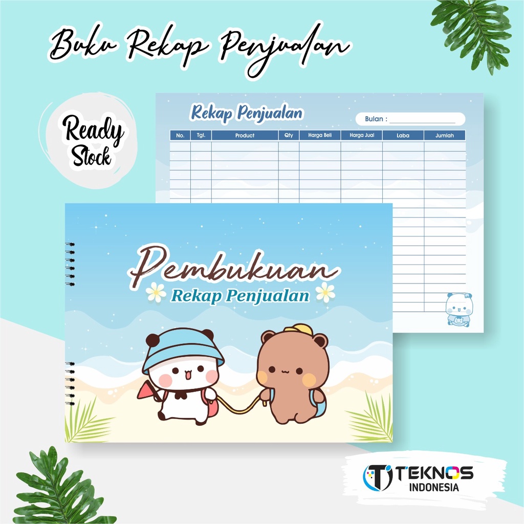 

BUKU REKAP PENJUALAN OLSHOP / PEMBUKUAN REKAP PENJUALAN UKURAN BESAR READY