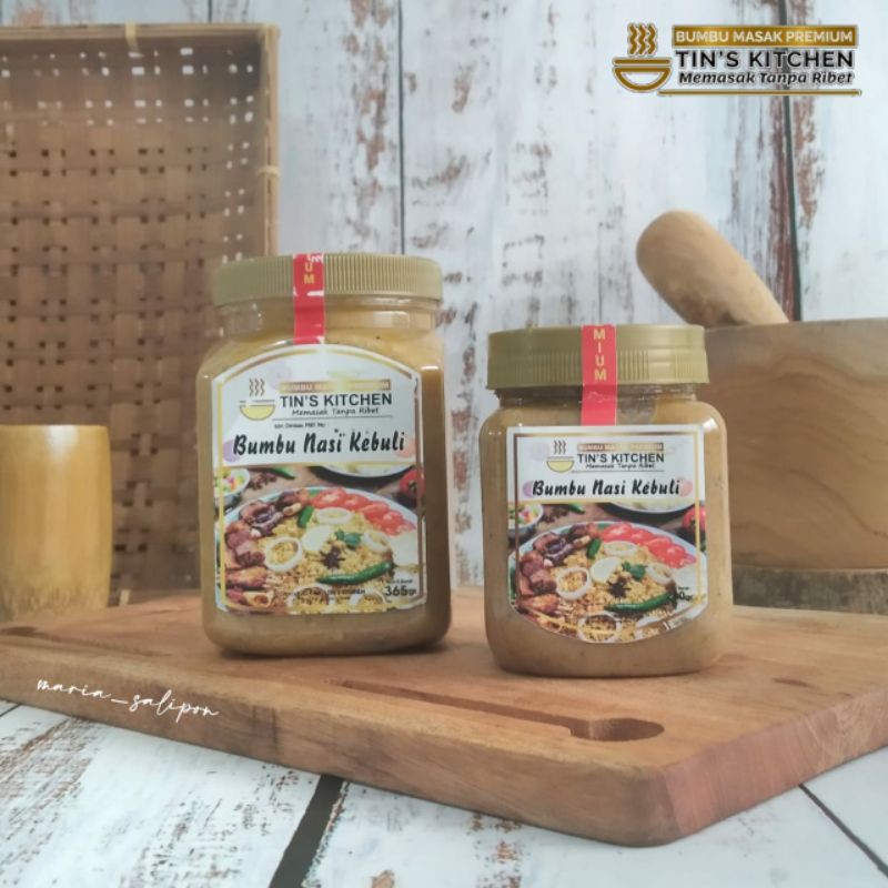 

Bumbu Nasi KEBULI 375gr Tin's Kitchen