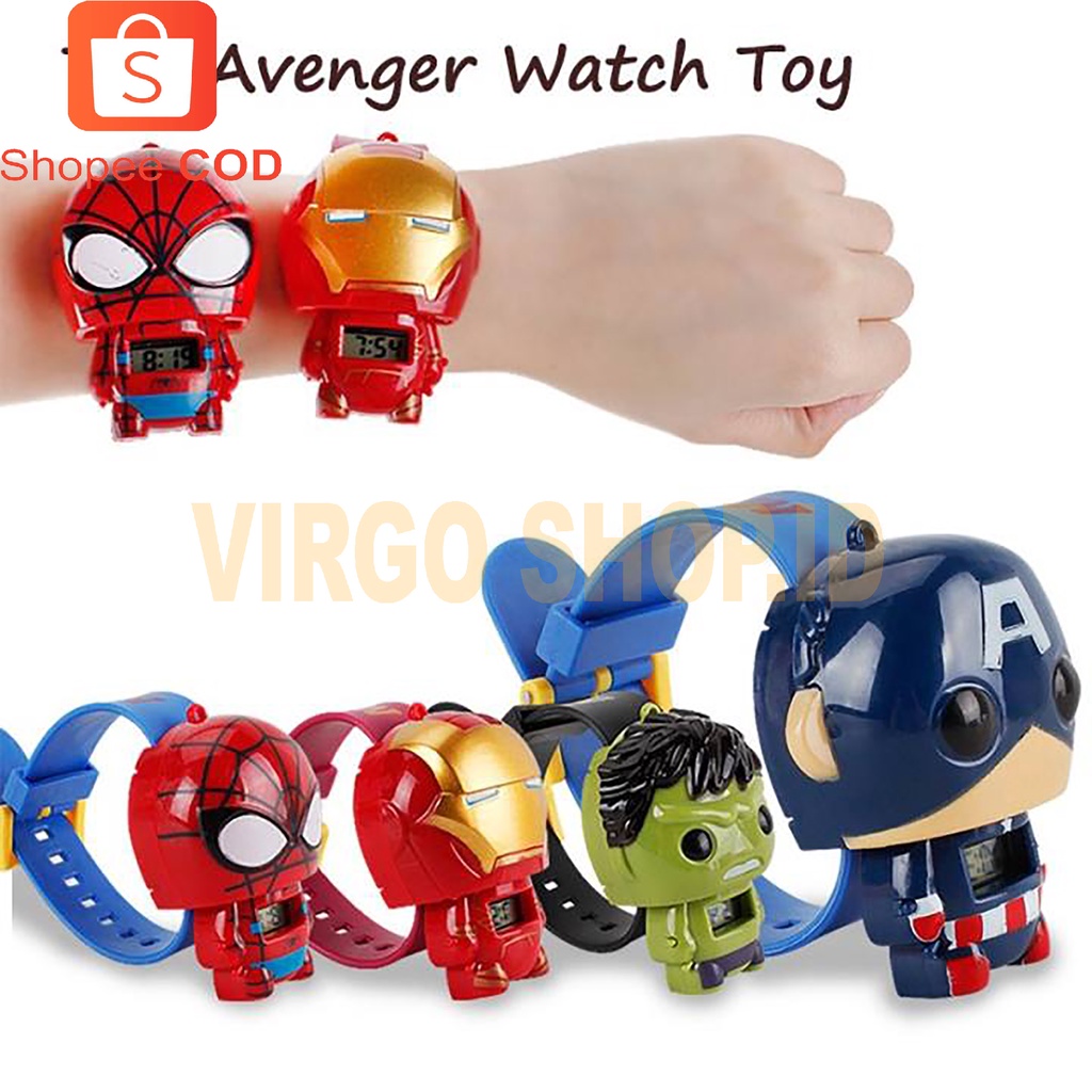 Dennos JC-03 Jam Tangan Anak Karakter Robot Superhero / Jam / Jam Tangan / Jam Tangan Anak Karakter /Jam Anak / Jam Anak Anak / Jam Robot / Jam Tangan Robot / Jam Tangan Anak Karakter Cowok / Jam Karakter