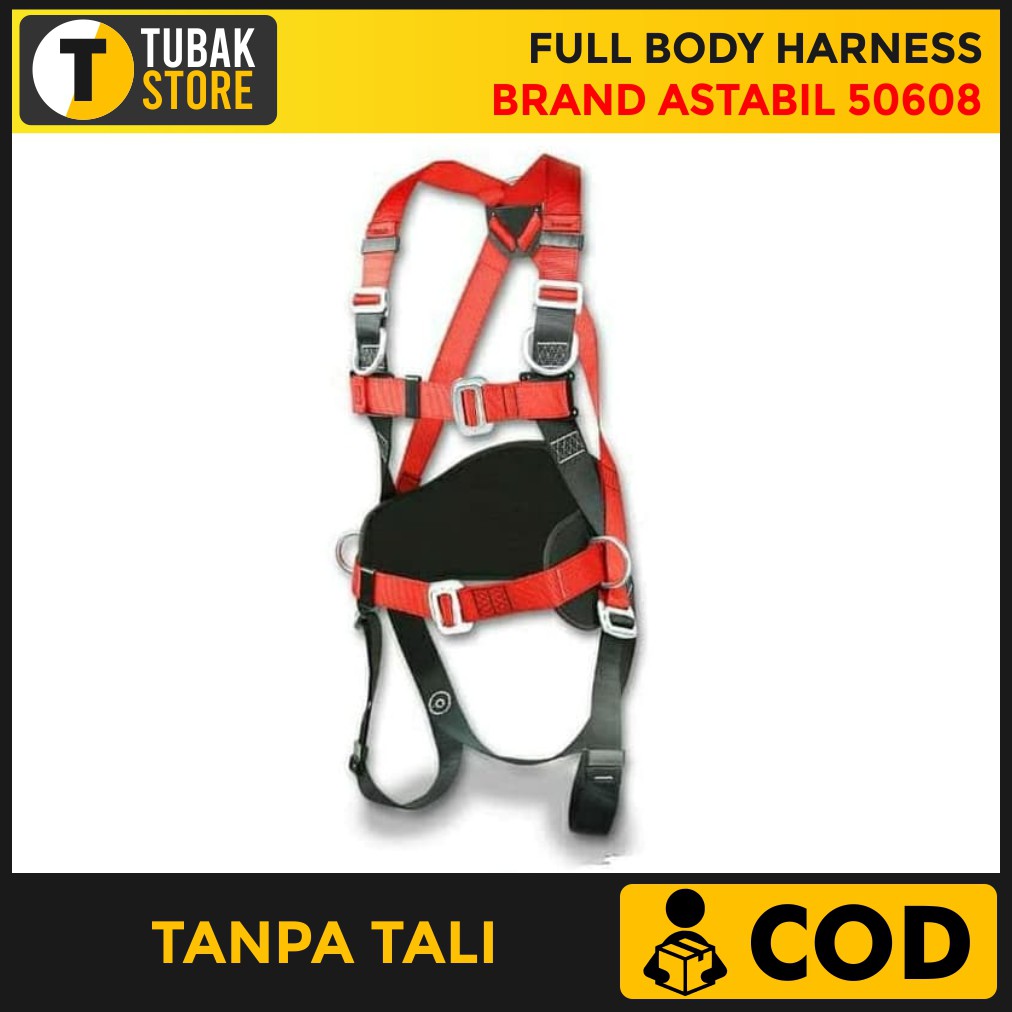 SABUK PANJAT TEBING TOWER / FULL BODY HARNESS SAFETY BELT ASTABIL EXTENDERS 50608 ALAT KESELAMATAN