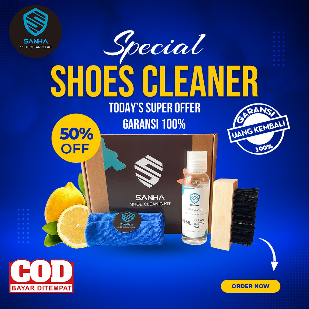 s CAIRAN SABUN CUCI SEPATU  PEMBERSIH SEPATU SNEAKERS SHOES CLEANER PEMUTIH SEPATU KANVAS